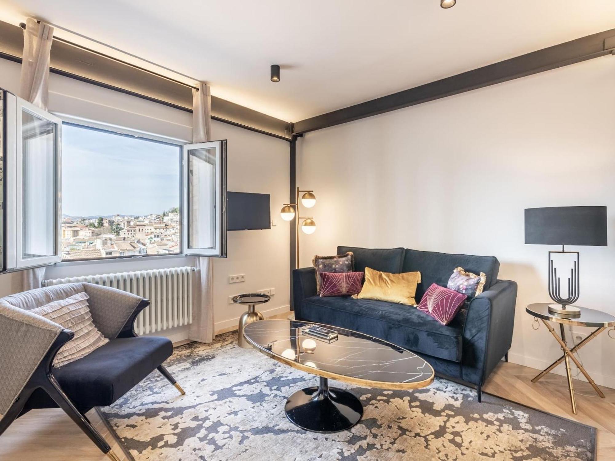 Luxury Alhambra Penthouse Collection Gran Via Apartment Гранада Екстериор снимка