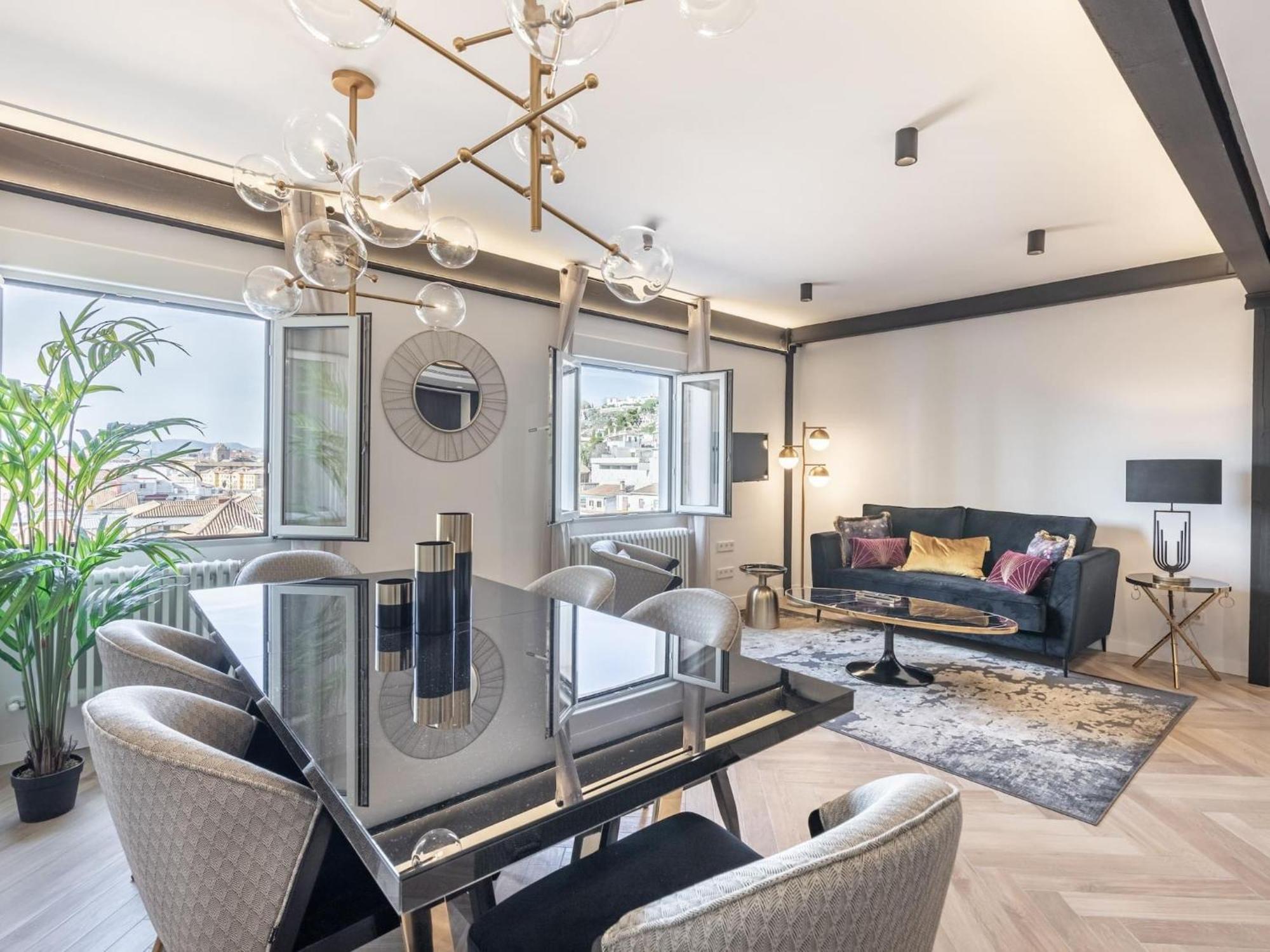 Luxury Alhambra Penthouse Collection Gran Via Apartment Гранада Екстериор снимка