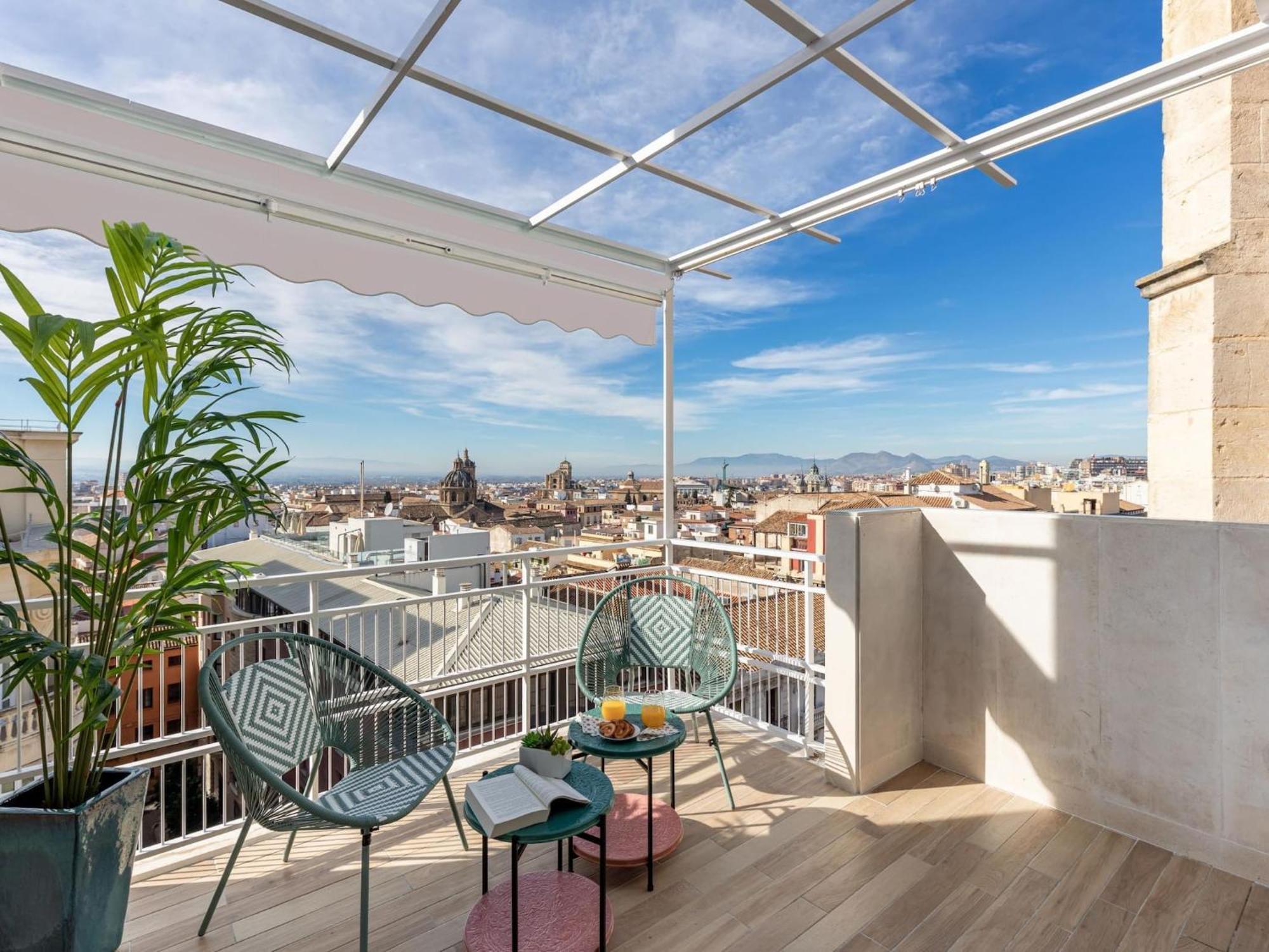 Luxury Alhambra Penthouse Collection Gran Via Apartment Гранада Екстериор снимка