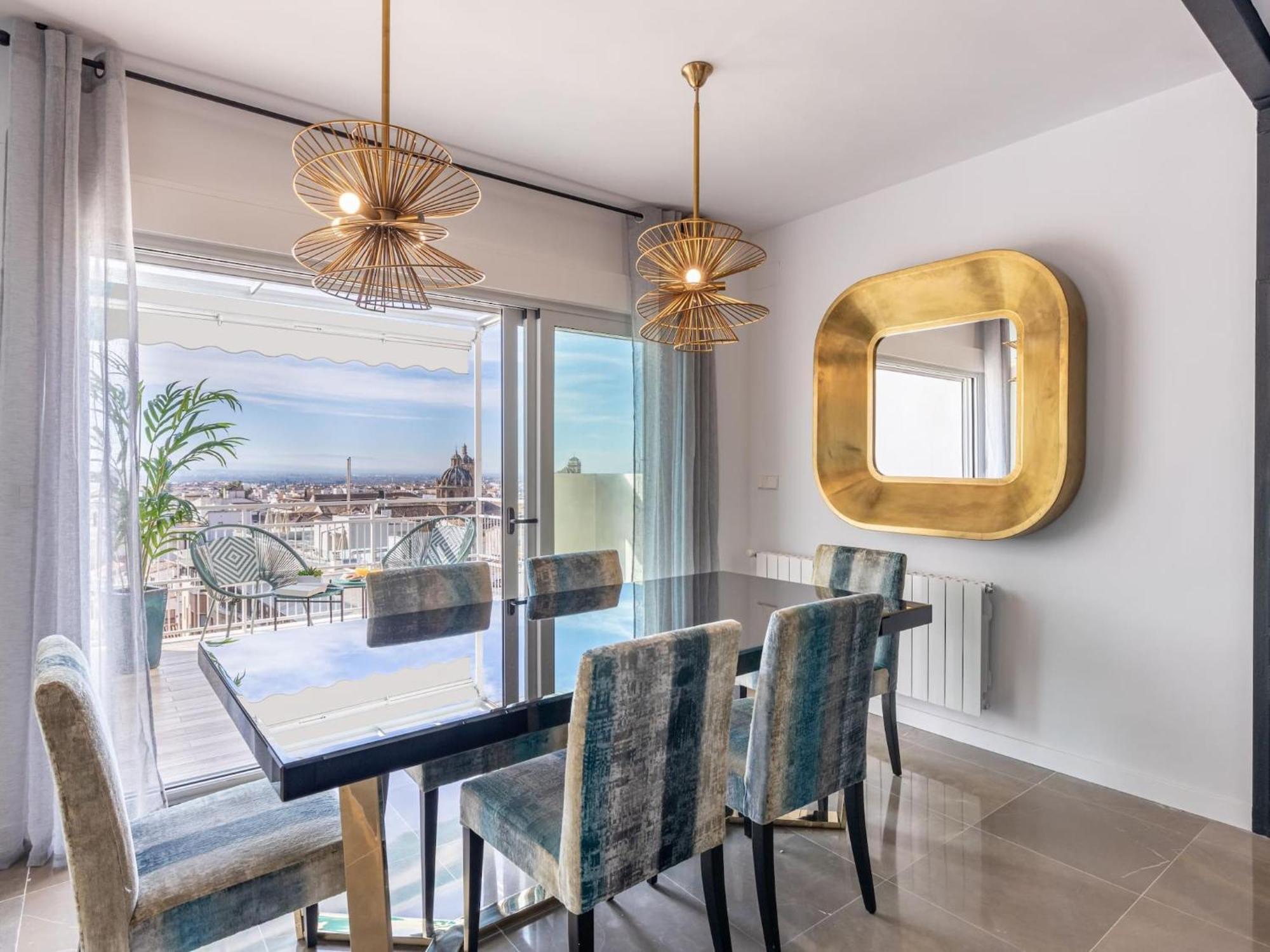 Luxury Alhambra Penthouse Collection Gran Via Apartment Гранада Екстериор снимка