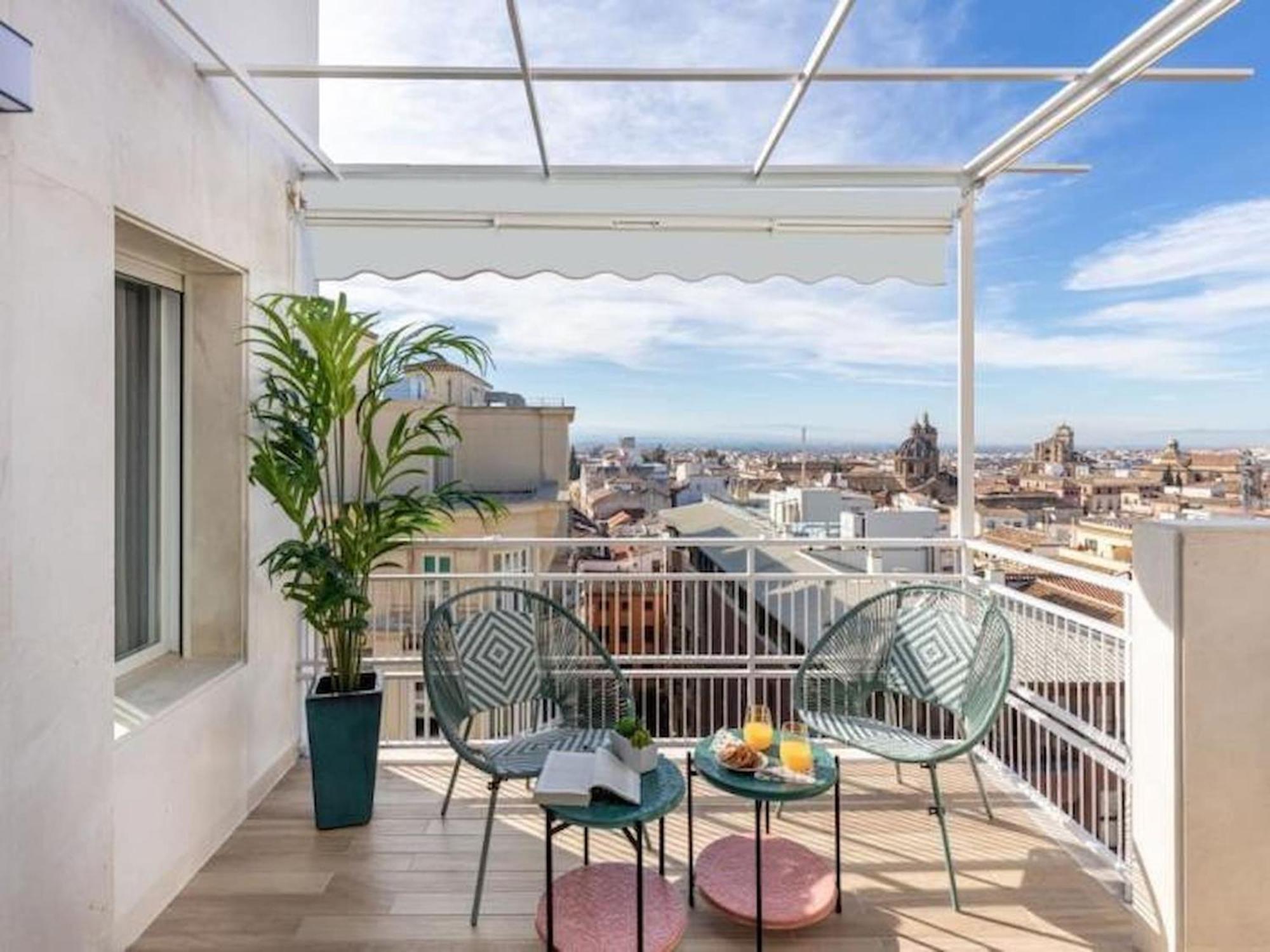 Luxury Alhambra Penthouse Collection Gran Via Apartment Гранада Екстериор снимка